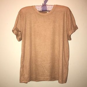 Light orange t-shirt